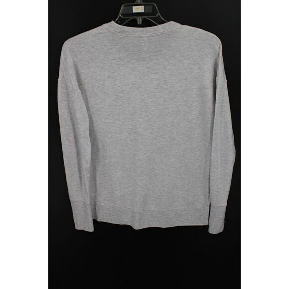 Athleta Coaster Luxe Sweatshirt Fog Grey Heather SMALL #870422 - Picture 5 of 7